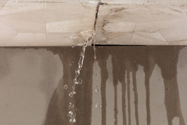 Professional Water Extraction technician working in Embarrass, WI